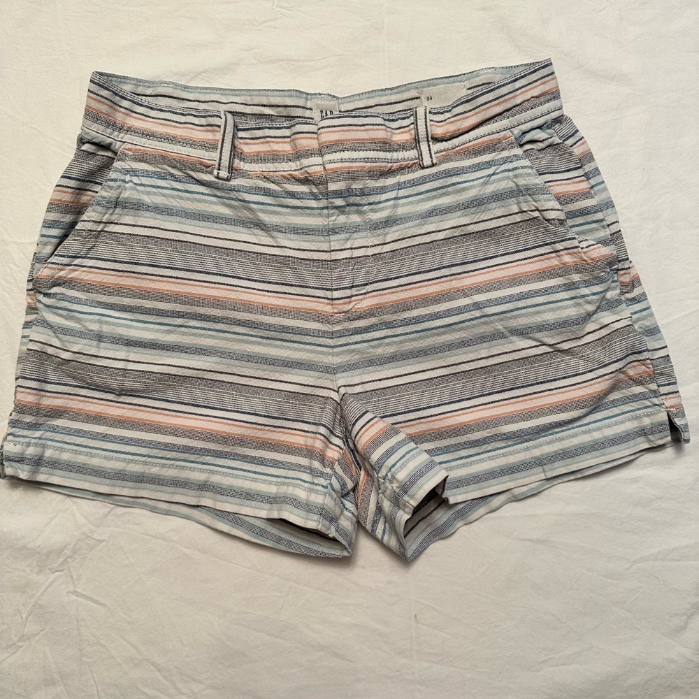Gap Shorts Striped Size 4 Preppy Barbiecore Summercore